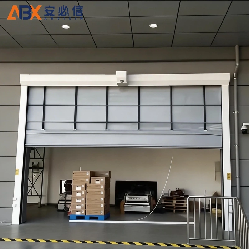 包头市PVC堆积门